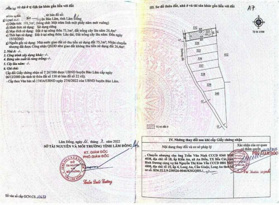 Chính chủ cần bán gấp lô đất thổ cư 101,5 m2 xã Lộc An, Bảo Lâm