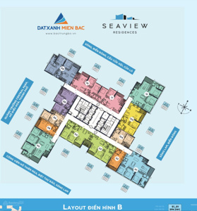 Bán căn hộ 3 phòng ngủ 108m2 chung cư Seaview Residences Eco Central Park Vinh chỉ hơn 3 tỷ