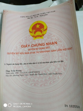 Bán nền đẹp khu mặt bằng 80 sát QL1A thị trấn Tân Phong Quảng Xương 100 m2 giá 1 tỷ 100 triệu