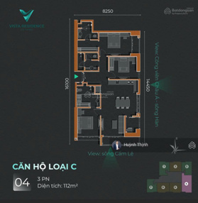 Chỉ 5 căn 3PN hạng A lô góc view biển, sông Hàn! Chính ngay trung tâm Hải Châu - Vista Residence
