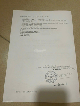 Bán nền 8,7 tỷ mặt tiền đường Trần Hoàng Na (KDC Hồng Phát)