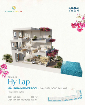 Độc quyền duy nhất căn Hy Lạp sở hữu dòng sông sau nhà đối diện view công viên tặng 1 cây vàng.