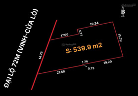 Siêu phẩm mặt đường 72m Nghi Đức nằm vị trí nút giao Lê Quý Đôn