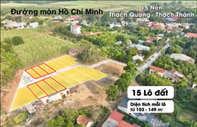 Bán đất thổ cư siêu đẹp sát KCN Thạch Quảng, Thạch Thành chỉ từ 2tr/m2