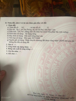 Bán gấp đất gần nhà thờ Cha Bửu Diệp