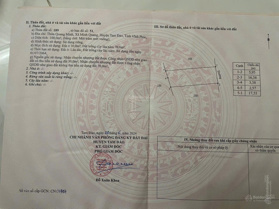 Đất Minh Quang-Tam Đảo-Vĩnh Phúc chỉ với 4xxtr. Diện tích 100m2 thổ cư 30m2 MT 6m. Đường nhựa to