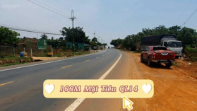 Quá rẻ - 100m mặt tiền QL14 - Chỉ 180tr/1m - Đắk R''lấp, Đắk Nông