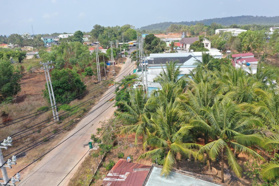 Bán 3454.9m2 đất mặt tiền đường, phía núi view sông. Mặt tiền 56m