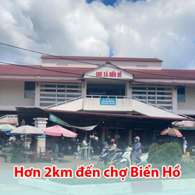 Đất Biển Hồ Pleiku toàn bộ thổ cư chỉ 60trđ/m ngang
