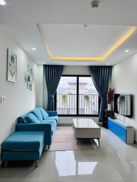 Cho thuê căn góc chung cư CT2 VCN Phước Hải. DT: 70m2, 2PN 2WC, view thoáng, Full nội thất