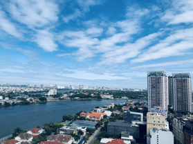 Căn hộ 150 m2 view sông, full nội thất cao cấp - River Garden Thảo Điền