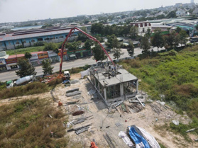 Dự án Đông Bình Dương đang xây dựng nhà mặt tiền dự án giá chỉ từ 870 triệu. LH 0919 940 960