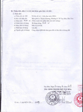 Bán 3 lô liền kề Đường Nguyễn Tất Thành, P8, TP. Tuy Hòa. 232m2, giá bán 10, 9 tỷ
