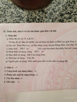 Đất nền full thổ cư Tái định cư Phú Lạ, Đông Hòa, gần KCN Hòa Tâm, Hòa Phát.