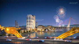 Căn hộ ngắm Cầu Rồng phun lửa, ngắm pháo hoa, view sông hàn, doanh thu cao từ 30tr trở lên