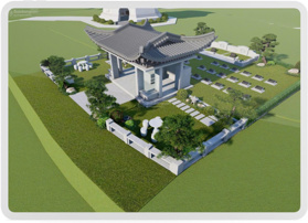 Khuôn viên mộ gia đình: Không gian an nghỉ yên bình, phúc lộc truyền đời