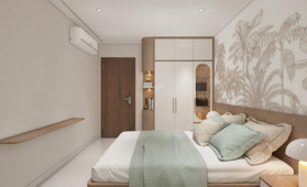 Cho thuê căn hộ đẹp nội thất mới xịn 2PN 2WC ở CT3 Vĩnh Điềm Trung