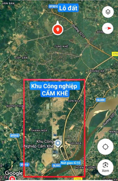 Bán 1980m2 đất, tặng nhà cấp 4, gần thị trấn Cẩm Khê, tỉnh Phú Thọ.