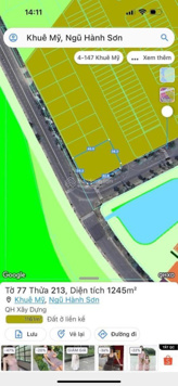 Cho thuê góc 3 mặt tiền Chương Dương - View bờ sông Nam Việt Á - diện tích 1800m2 - ngang 45m x 35m