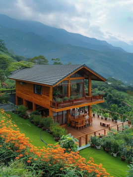 Bán căn nhà vườn hơn 1000m2 nghỉ dưỡng trên Cao Nguyên Xanh tại Bảo Lộc. Giá chỉ từ: 1,8 tỷ/1000m2