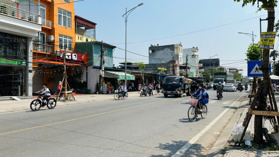 Cho thuê nhà mặt đường Máng Nước (An Dương) - 235m2 - MT 9,5m - nhà dựng khung, mới, thông sàn