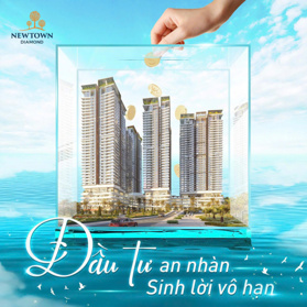 Căn hộ hạng sang mặt biển Mỹ Khê tại Đà Nẵng có sổ sở hữu lâu dài - Newtown Diamond