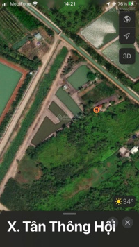 Gia đình cần bán hơn 8000m2 đất vườn tại Củ Chi. Gần sân golf Vinpearl Golf Léman. LH 0901 339 686