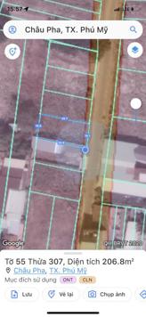 Bán đất tại Xã Châu Pha, Phú Mỹ, Bà Rịa Vũng Tàu, giá cực chất 2,8 tỷ, 200m2