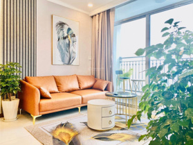 Cho thuê căn hộ Vinhomes Central Park 57.2m2 1PN nội thất sang trọng