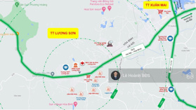 Cần bán gấp 5 lô đất nền vị trí đẹp dự án Downtown Lương Sơn giá siêu tốt sổ đỏ sẵn sàng giao dịch