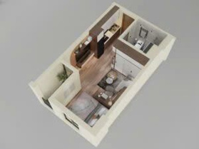Bán căn 1 phòng ngủ 30,5m2 chung cư Văn Phú Grand Home Yên Phong đẹp nhất dự án