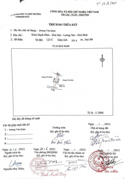 Đất xây phòng trọ 201m2 sau KCN Lương Sơn xã Hòa Sơn, Lương Sơn, HB cách TT Xuân Mai 2km HN có 30km