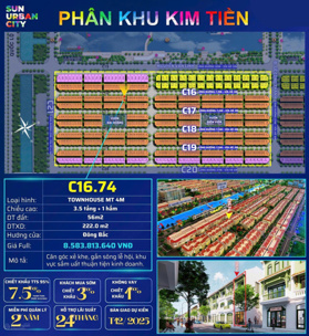 Suất ngoại giao giảm ngay 200TR LK 56m2 căn góc xẻ khe siêu hot cạnh công viên lễ hội Sun Hà Nam