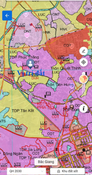 Bán gấp lô đất đón Tết tại TDP Phúc Thắng, thị trấn Thắng, Hiệp Hòa, BG 124m2 ngõ thông rộng 7xx tr