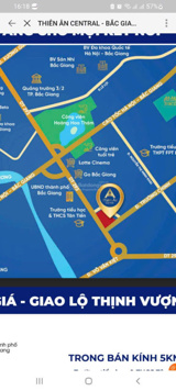 Nhận booking dự án chung cư Thiên Ân Central Bắc Giang 54m2, 2PN, giá 35tr/m2