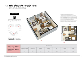Cần bán cắt lỗ 2PN giá 1tỷ440 bao full thuế phí cam kết không chênh rẻ nhất thị trường