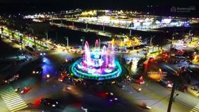 Lô góc 2 mặt tiền 7 mét x 26 mét đường 45m đối diện khu công nghiệp, giá tốt nhất thị trường