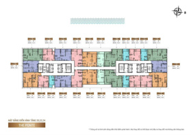 Bán rẻ lại gấp căn view biển tầng 22, diện tích (43,5m2), Sun Ponte. View cực chất