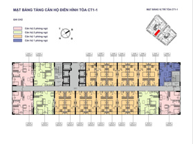 Bán căn hộ đẹp tại Evergreen Bắc Giang, giá ưu đãi 980 triệu, 54.54m2