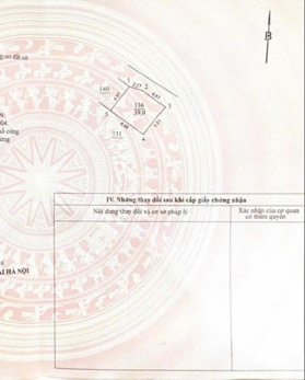 Bán đất đường Trung Kiên - Bắc Từ Liêm - lô góc 2 mặt tiền - 39m2 - giá 4 tỷ