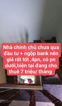 HỒ TÙNG MẬU- KIỆT 7M - KINH DOANH TỐT - 3 TẦNG - 4 PN - CÓ PN DƯỚI - 3 TỶ NHỈNH LH: 0362 159 486