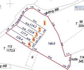 Cách lối lên QL1A chỉ 100m, đường quy hoạch cách 50m chỉ hơn 400tr tại Bắc Giang
