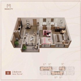 Hot Mascity! Căn hộ thương mại vị trí có 1-0-2 tại TP Bắc Giang dự án đáng đầu tư nhất hiện nay