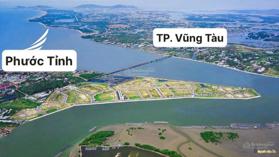Có 3 nền liền kề nhau tại vị trí 3 mặt tiền VIEW biển, cách TP. Vũng Tàu chỉ 1 cây cầu