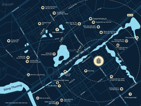 Chung cư Luxora HOT tại Bắc Giang, 70m2, dự kiến 33 - 40tr/1m2