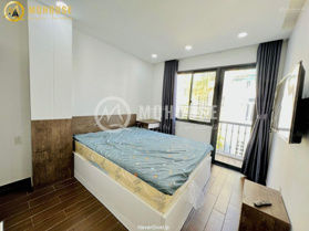 Cho thuê căn hộ 1PN 45m2 ban công. Chợ Bà Chiểu, đường Trần Kế Xương giáp Vạn Kiếp, Phan Đăng Lưu