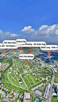 Giá siêu tốt! Bán lô góc 2 mặt tiền 300m2 KDC Phú Nhuận chỉ 80 triệu/m2 - đối diện Global City