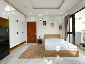 Cho thuê căn hộ studio ban công thiết kế hiện đại mới 100% full nội thất ở Him Lam sát Lotte Quận 7