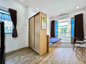 Cho thuê căn hộ studio bancol, full nội thất, rộng 27m2, ngay nhà hát Hoà Bình Q10