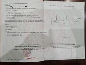 Bán đất tại xã Thuận Lợi,DT 955.8m2 (200m2 thổ cư), mặt tiền 10m